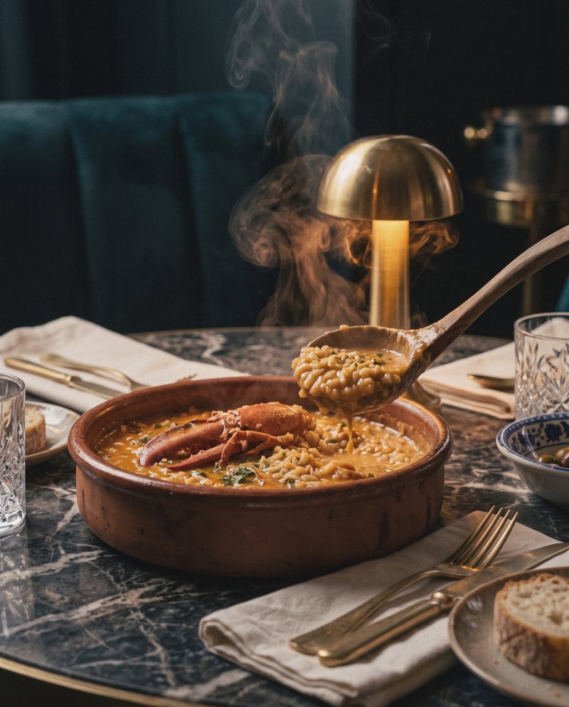Arroz meloso de bogavante