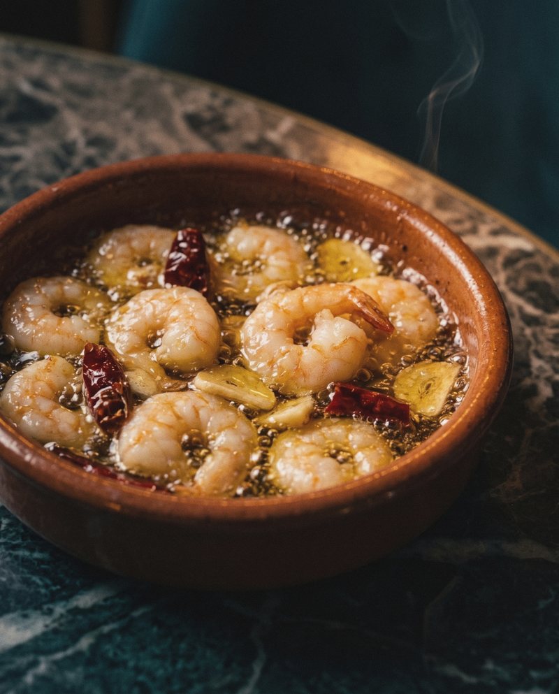 Gambas al ajillo
